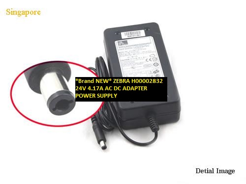 *Brand NEW* ZEBRA 100W AC DC ADAPTER 24V 4.17A H00002832 POWER SUPPLY - Click Image to Close